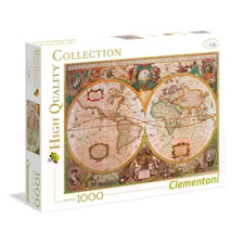 Old Map, Palapeli, 1000 palaa, Clementoni