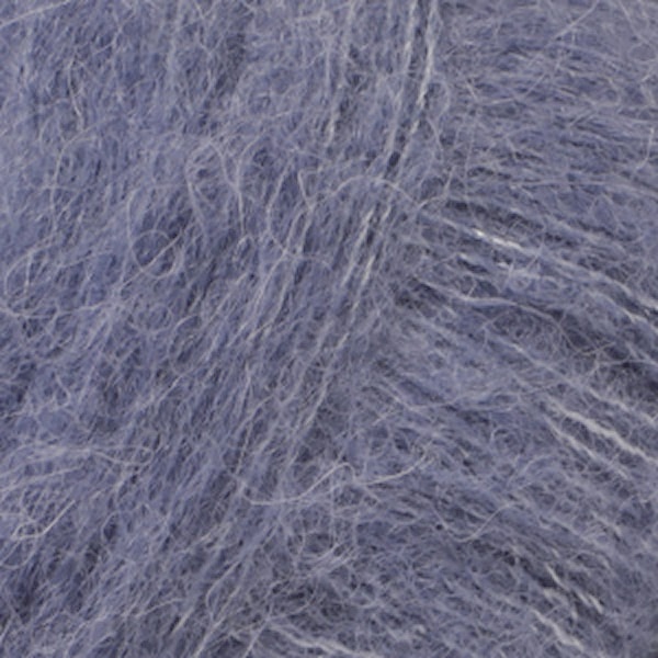 Brushed Alpaca Silk Drops design Garn 25 g jeansblå 13