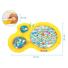 Vattenlekmatta Gul Ludi