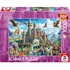 Pussel Fairytale castle in the Land of Imagination 1000 bitar, Schmidt