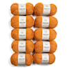 10-pk Socki Fine Ensfarget Garn Ullmiks 100 g Adlibris