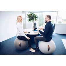 JobOut Balansboll Design, Ljusgrå
