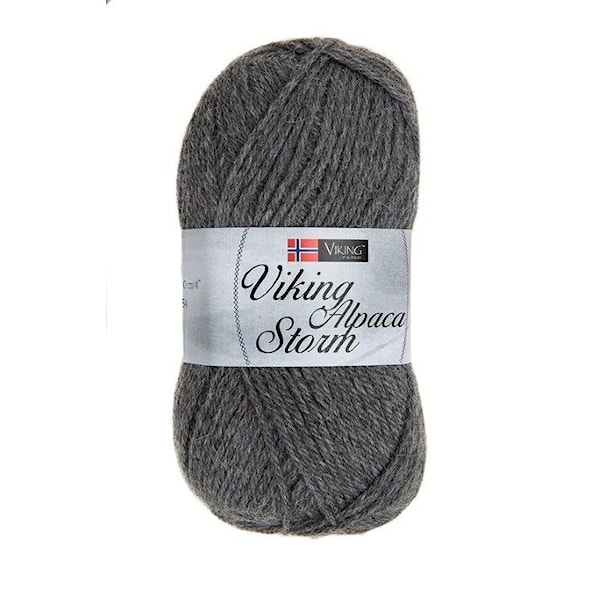 Viking of Norway Alpaca Storm 50 gr Grå 515