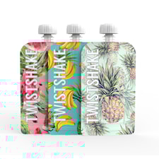 Twistshake 3x Squeeze Bag 100ml, Fruit