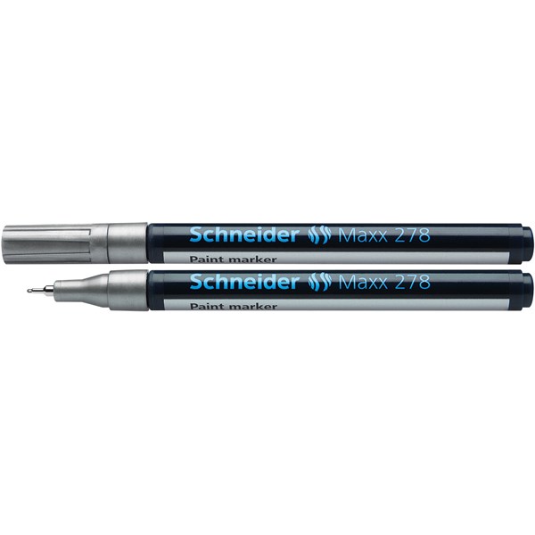 Schneider Maxx 278 Paintmarker Silverpenna 0,8mm nålspets