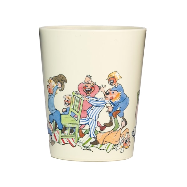 Emil fra Lønneberget Tumblermugge Beige Rätt Start