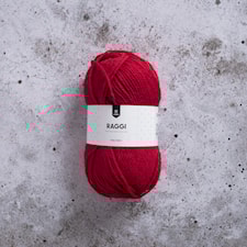 Raggi Garn Ullmix 100 g Röd (1511) Järbo