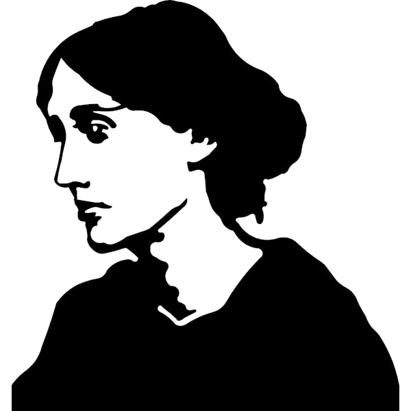 Bokstøtte Virginia Woolf
