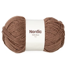 Nordic 100% ull 100 gr Rågbröd brun A829  Adlibris