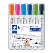 Lumocolor Whiteboardtusj 6 stk. Staedtler