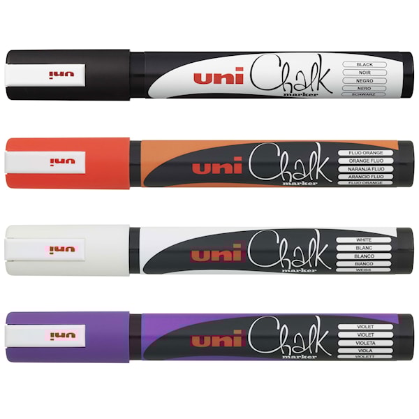 Posca Chalk markers Halloween 4-pack Uni-ball