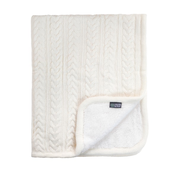 Babyfilt Cuddly Ivory Vinter & Bloom