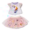 Tutu Klänning Dockläder Unicorn 43cm BABY born