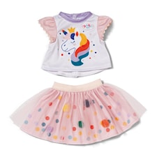 Tutu Klänning Dockläder Unicorn 43cm BABY born