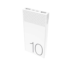 GEAR Powerbank 10000mAh LiPolymer 2.1A Lightning 2xUSB Vit
