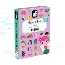 Magneti'Book Magnetlek Klær Rosa 46 Brikker Janod