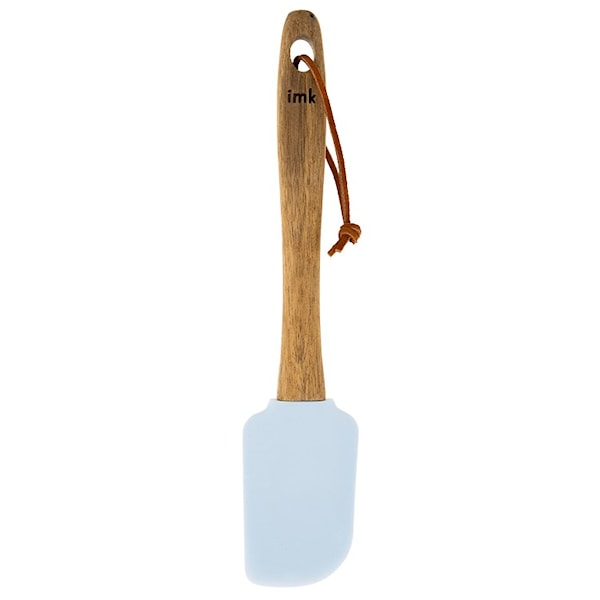 Slikkepott, Utensils, 25 cm, Akasie, Blå, IMK