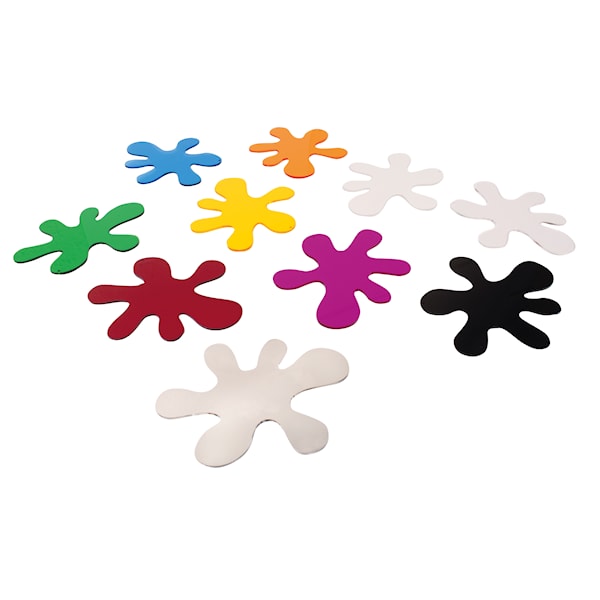 Transparente Blomster 10 stk MyPauze