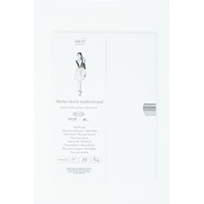 Marker pad A4, 50 blad, 100 gsm vitt "bleeadproof"