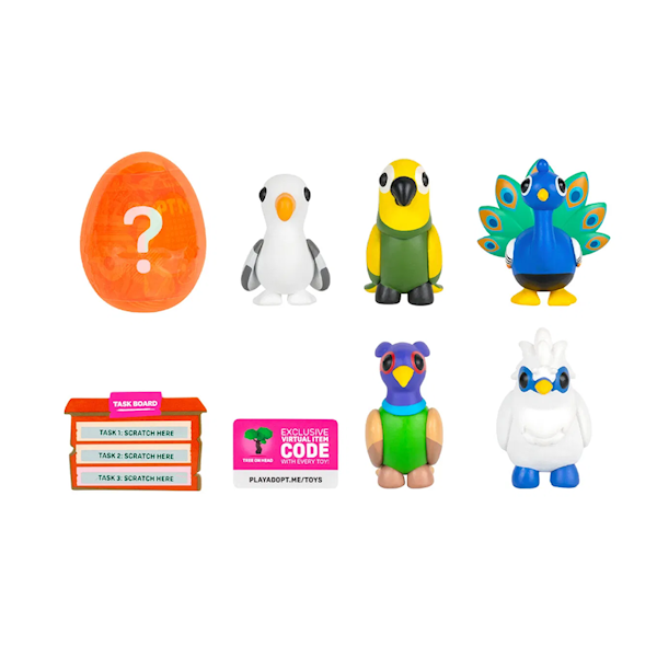Adopt Me Figures 6-Pack Feathered Friends