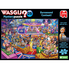 Wasgij Mystery 25 Eurosong contest Pussel 1000 bitar, Jumbo