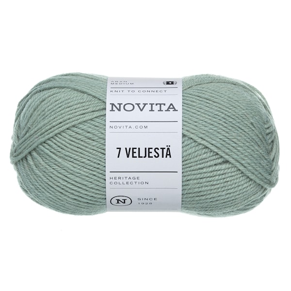 7 Brøder Garn Ullmiks 100 g Kålsommerfugl 305 Novita