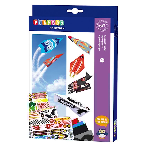 Hobbysett papirfly Playbox