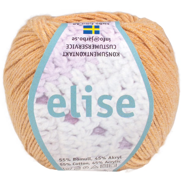 Elise Garn Bomullsmix 50g Sandbeige (69223)
