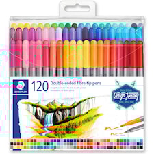 Tusj Dobbel spiss Design Journey 120 stk. Staedtler