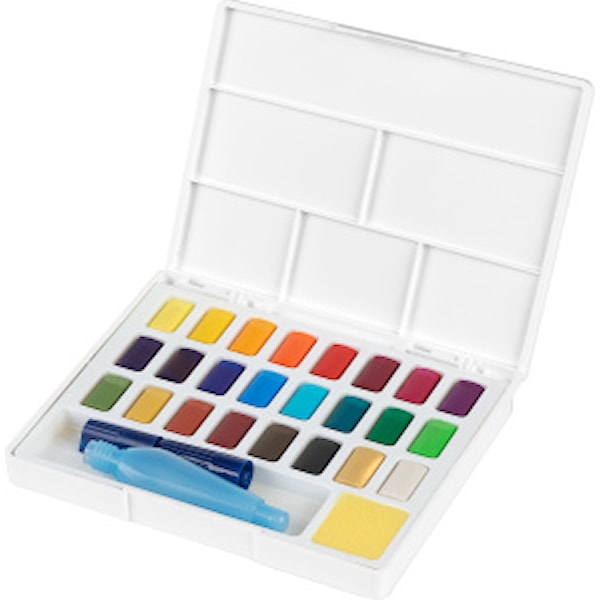 Faber-Castell - Watercolours in pans 24ct set (169724)