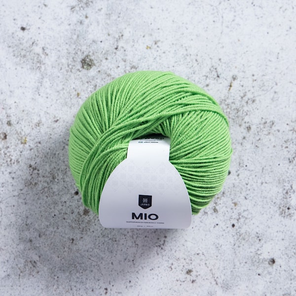 Mio Garn Merinoull 50 g Kiwigrön (30210) Järbo