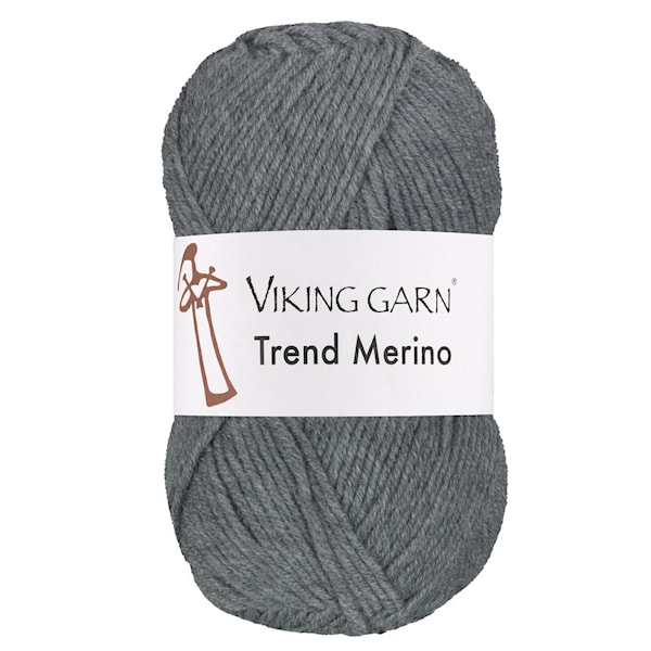 Trend Merino 50 g Hvit 400 Viking Garn
