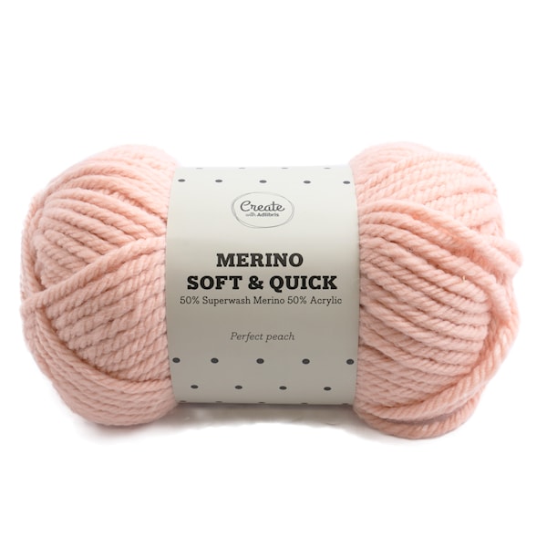 Adlibris Merino Soft & Quick lanka Ullmix 150g Perfect Peach A169