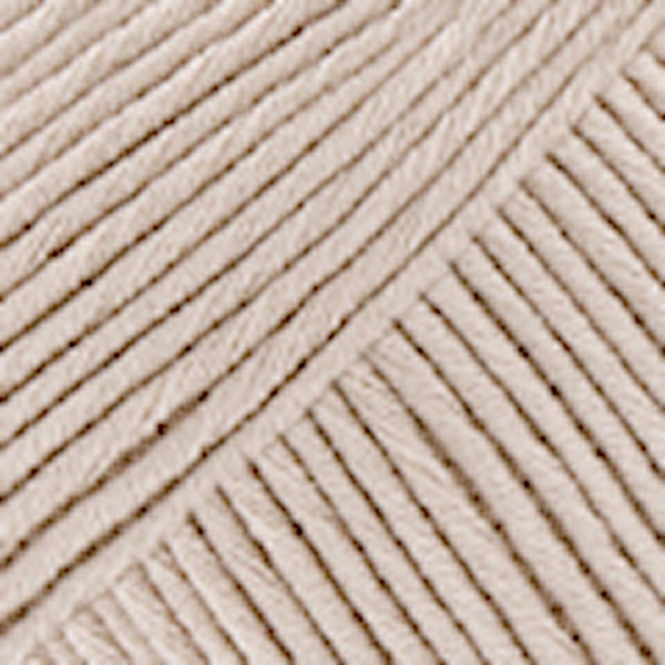 Drops Muskat Bomullsgarn 50g Ljus Beige (61)