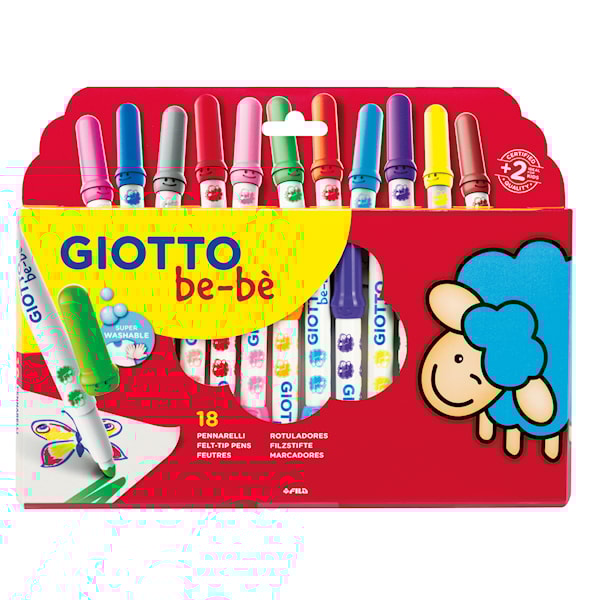 Marker Pens 18 pcs BL Giotto Be-bè