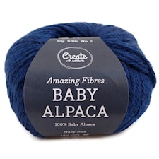 Adlibris Baby Alpaca, 50 g, Navy Blue A251