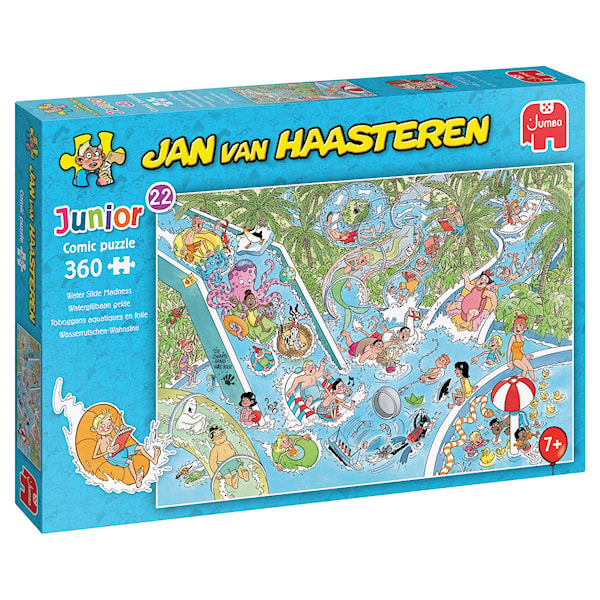 Jan Van Haasteren Junior Water Slide Madness Pussel 360 bitar