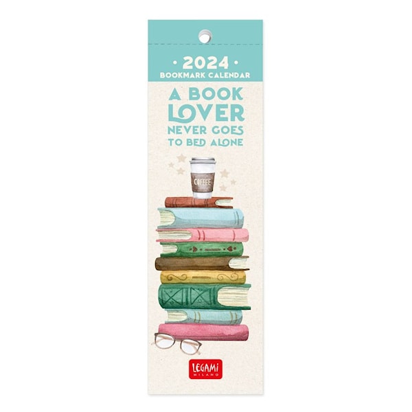 Bookmark Calendar 2024 Book lovers