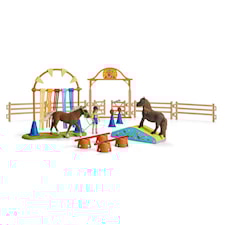 Schleich Pony Agility Training