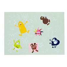 Silikonbordstablett Babblarna