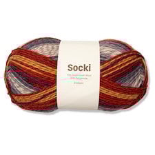 Socki Garn Ullmix 100g Embers B057 Adlibris