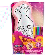 Fargelegg din egen pute, Poppy, Trolls