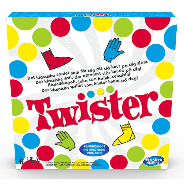 Twister, Hasbro (SE/FI/NO/DK)
