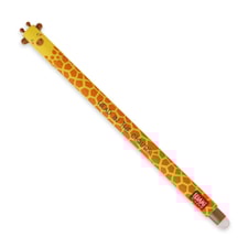 Erasable gel pen, Giraffe, musta, geelikynä, jossa on pyyhittävä muste