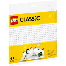 Vit basplatta, LEGO Classic (11010)