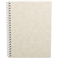 Anteckningsbok A4 Olinjerad Linen 90 Blad Bigso Box of Sweden