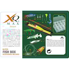 Fiskeboks, Ferskvann, 64 deler
