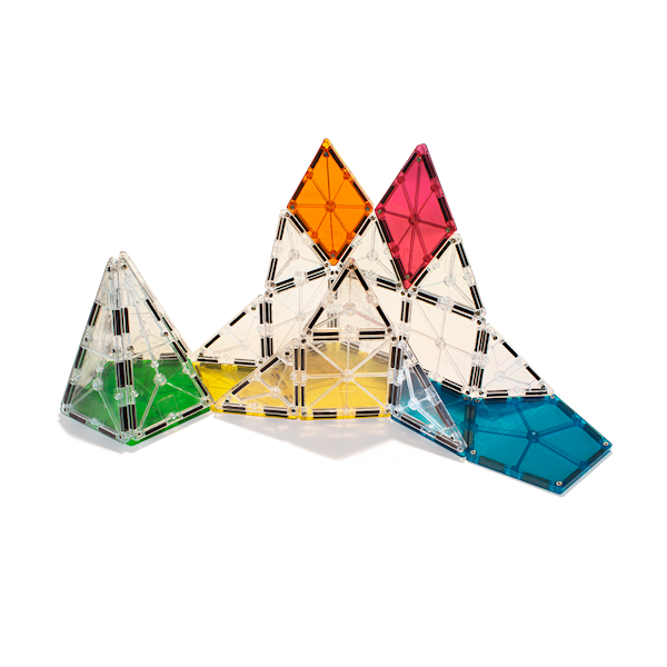 Magna-Tiles Polygons 8 Deler Utvidelsessett