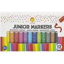 Tussikynät Junior Markers 12 vuotta täyttäneille 12 kpl Tiger Tribe