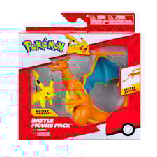 Charizard och Pikachu Figurer 2-pack Pokémon